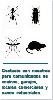 Desinfecciones comunidades de vecinos